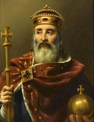 Charlemagne empereur d'Occident, por Louis-Félix Amiel 